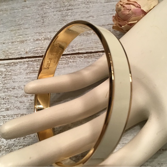 Kate Spade Cream Cuff ♠️ - Picture 1 of 8